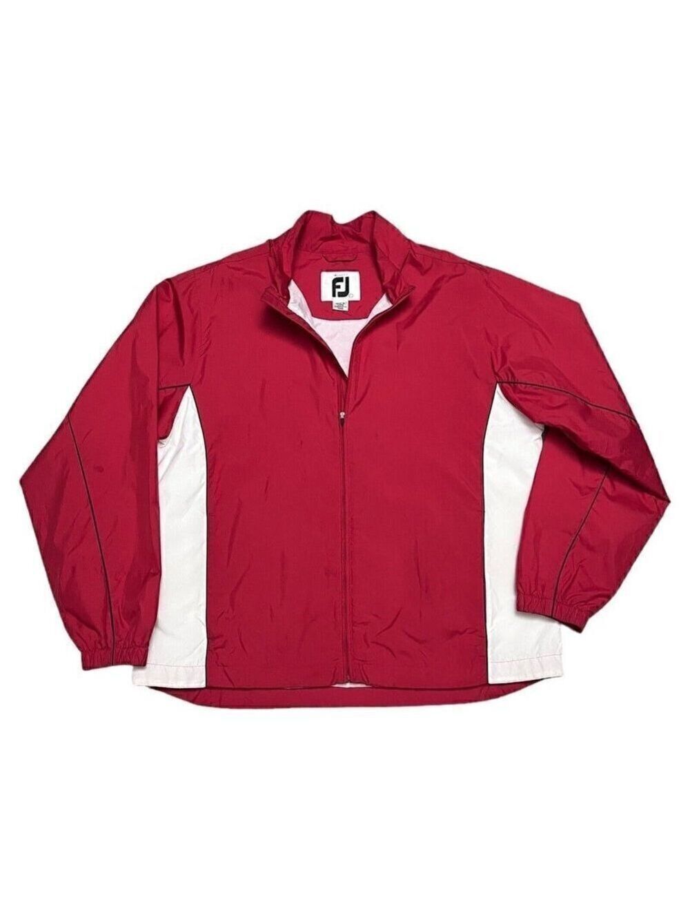FOOTJOY Dryjoys GOLF Light Windbreaker Womens Light Spring Summer Red Jacket XL